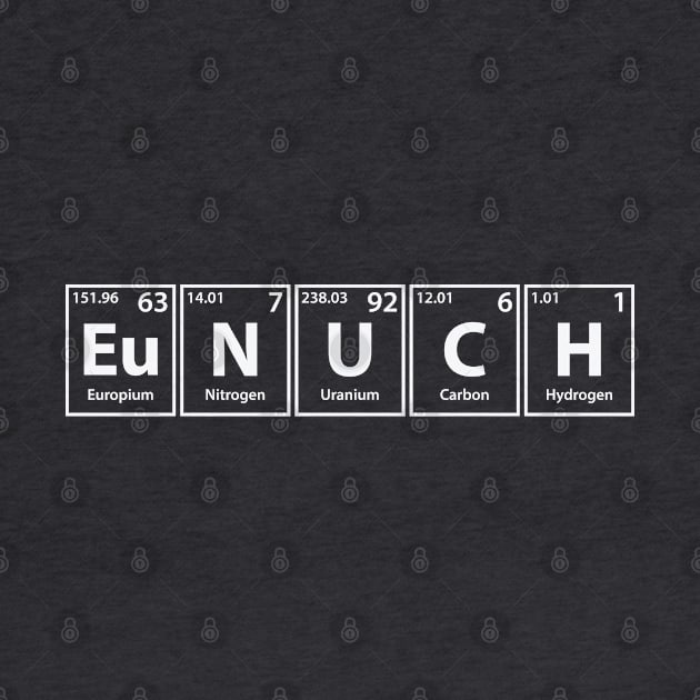 Eunuch (Eu-N-U-C-H) Periodic Elements Spelling by cerebrands